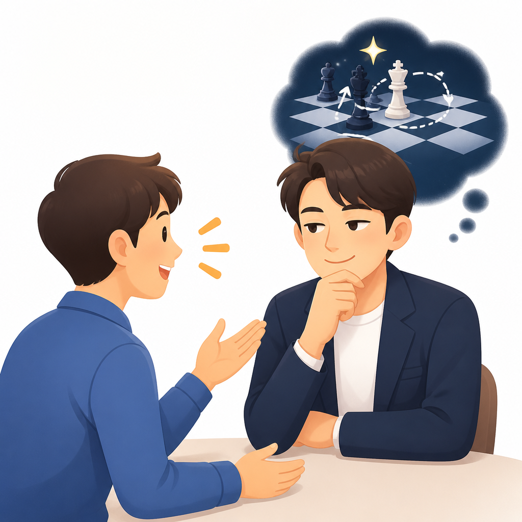 곰인척 하는 여우