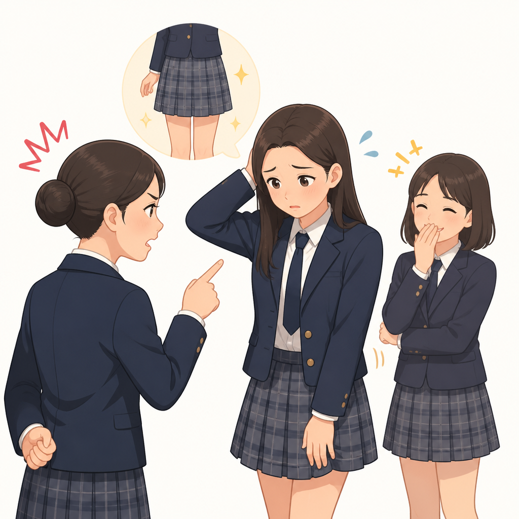 교복 줄이기