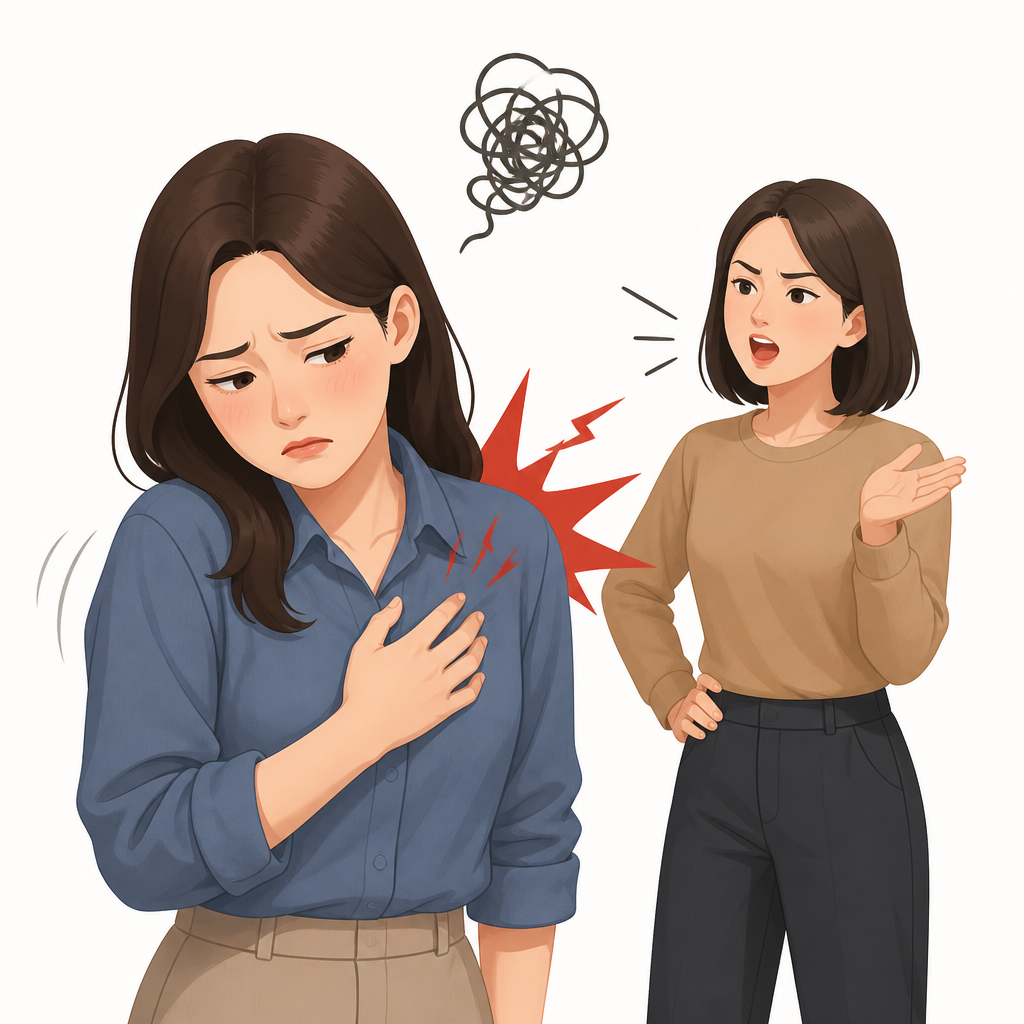 긁히다
