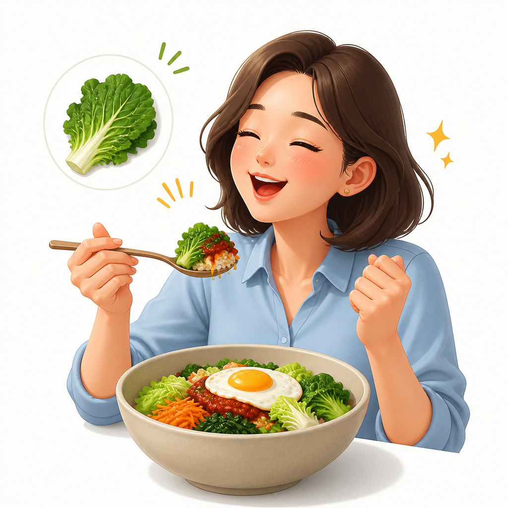 봄동비빔밥