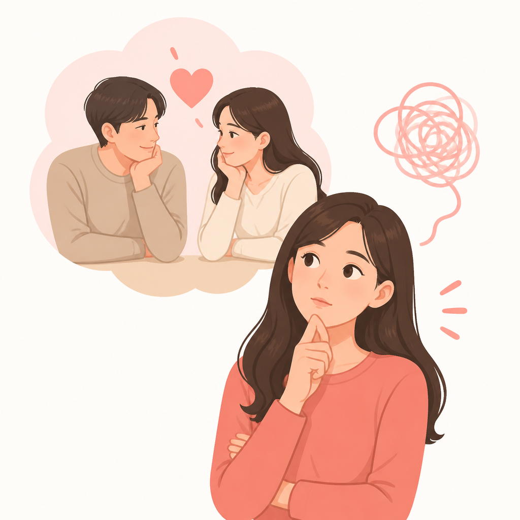 삼귀다