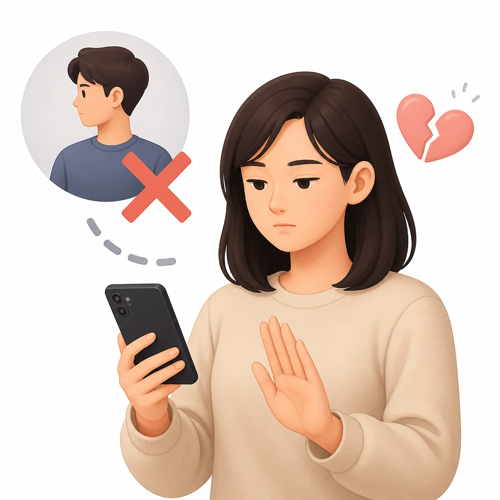 언팔 차단