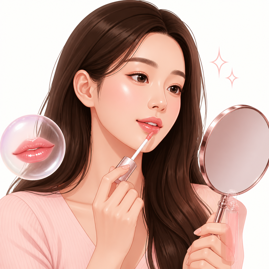 유리알 광택
