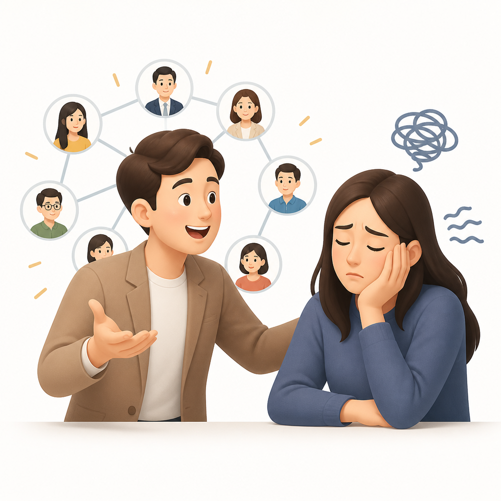 인맥 장사