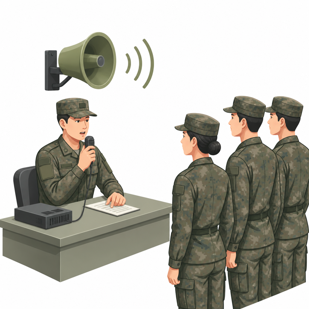 행정반에서 알립니다
